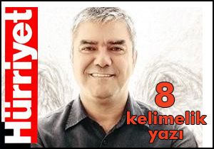 Yılmaz Özdil den başlık dahil 8 kelimelik yazı